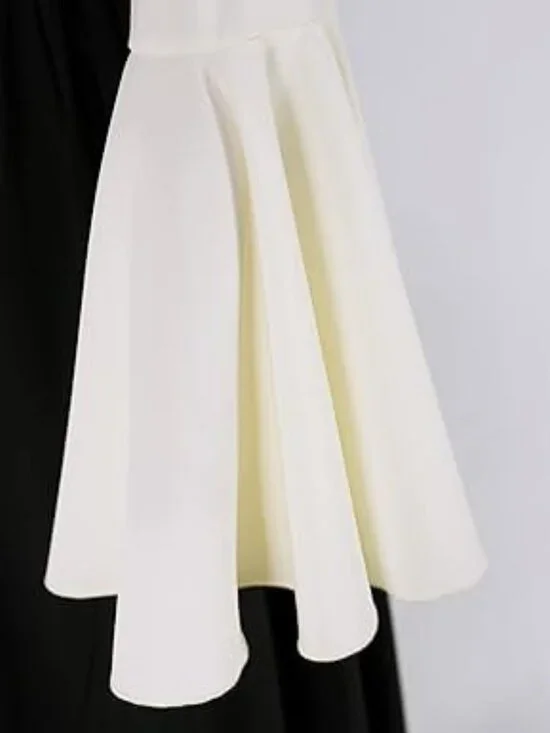 lifpoivake Women's Medieval Renaissance Retro Dress Casual Off Shoulder Flare - Picture 6 of 7